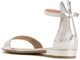 Thumbnail for your product : Ferragamo metallic sandals