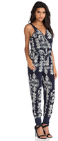 Thumbnail for your product : Chaser Silk Jumpsuit