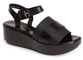 Thumbnail for your product : Robert Clergerie Old Robert Clergerie 'Pod' Ankle Strap Platform Sandal (Women)