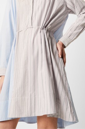 French Connection Salma Stripe Oversized Shirt Dress