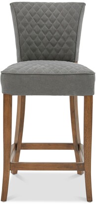 Accentrics Home Iferton Quilted Counter Stool