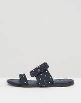 Thumbnail for your product : The March Spot Buckle Slide Flat Sandals