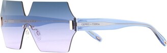 Victor Glemaud Gradient Oversize-Frame Sunglasses