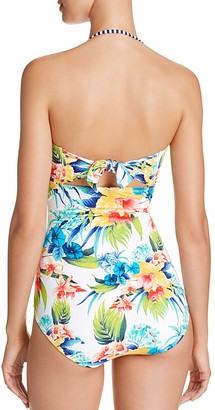 Tommy Bahama Printed Halter One Piece Swimsuit