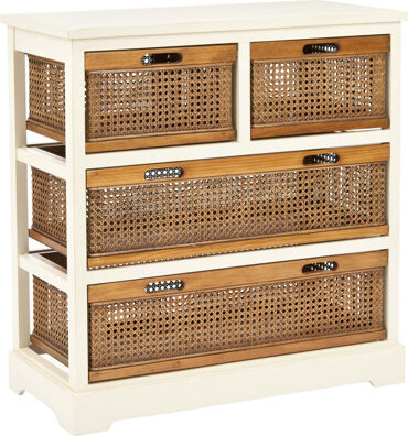 Bayou Breeze Mailiah 4 Drawer Storage Chest