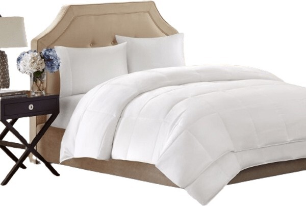 Gracie Mills GracieMillsRichAllSeason2-in-1DownAlternativeComforter-Full/Queen-White