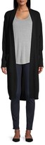 Thumbnail for your product : Minnie Rose Ribbed-Cuff Cashmere Duster