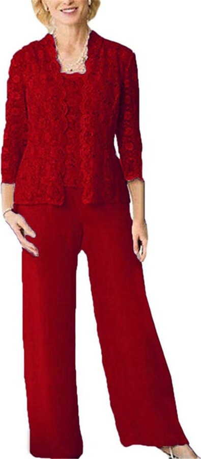 red lace jacket womens