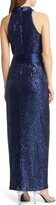 Thumbnail for your product : Eliza J Sequin Tuxedo Gown