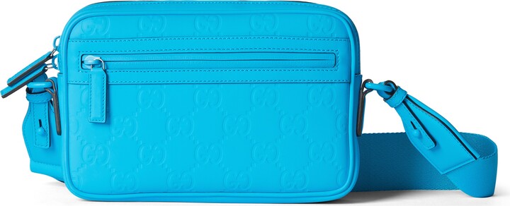 Gucci GG rubber-effect crossbody bag ShopStyle