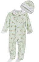 Thumbnail for your product : Little Me 'Rose Spray' One-Piece & Hat (Baby Girls)