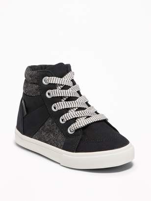 Old Navy Canvas/Tweed High-Tops for Toddler Boys