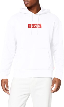 white levis sweater