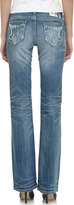 Thumbnail for your product : MEK Fezzou Slim Boot-Cut Jean, Medium Blue