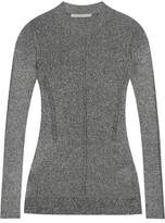 Thumbnail for your product : Christopher Kane Metallic Pointelle-Knit Sweater