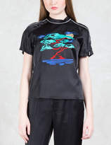 Thumbnail for your product : Opening Ceremony Silk Embroidered Bonsai T-Shirt