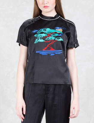 Opening Ceremony Silk Embroidered Bonsai T-Shirt