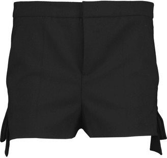 RED Valentino Wool-blend crepe shorts