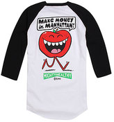 Thumbnail for your product : Mighty Healthy Rotten Apple Manhattan Raglan T-Shirt