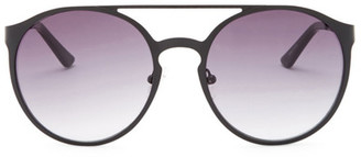 Kenneth Cole Reaction Women's Metal Round Aviator Sunglasses