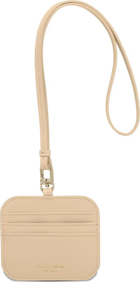 Giorgio Armani Card-Holder Neck-Strap Wallet
