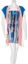 Thumbnail for your product : Rebecca Minkoff Baseball Silk Dress w/ Tags