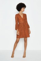 Thumbnail for your product : Coast 3/4 Lace Sleeve Short Swing Dress