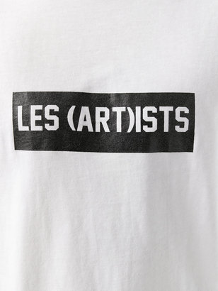 Les (Art)ists printed logo T-shirt