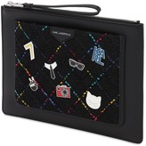 Thumbnail for your product : Karl Lagerfeld Paris K Studio Leather & Tweed Pouch
