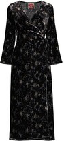 Thumbnail for your product : Johnny Was Stardust Velvet Wrap Dress