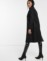 Thumbnail for your product : Helene Berman 3 button slim collage coat in wool blend