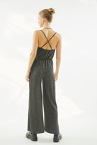 Thumbnail for your product : Urban Outfitters Halli Sparkly Cross-Back Jumpsuit