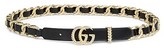 Thumbnail for your product : Gucci GG Leather Logo Belt