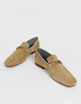 Thumbnail for your product : Ted Baker Siblac loafers in beige suede