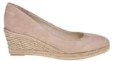 Thumbnail for your product : Sole New Womens Nude Natural Cyra Suede Shoes Court Slip On