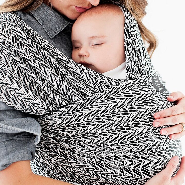 MOBY Petunia Pickle Bottom x Wrap Evolution Baby Wrap Carrier in Starry Nights of Salvador