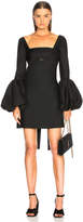 Thumbnail for your product : Valentino Off Shoulder Cutout Mini Dress