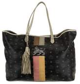 Thumbnail for your product : MCM Coated Canvas Tote Bag Black Coated Canvas Tote Bag