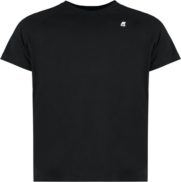 K-Way Logo Patch Crewneck T-Shirt
