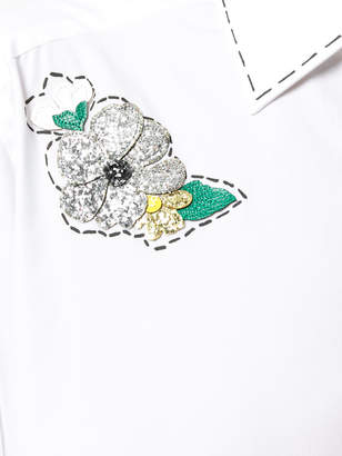 Dolce & Gabbana patch appliqué detailed shirt