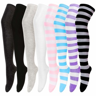 Thigh High Socks For Women | Shop the world's largest collection of fashion  | ShopStyle UK