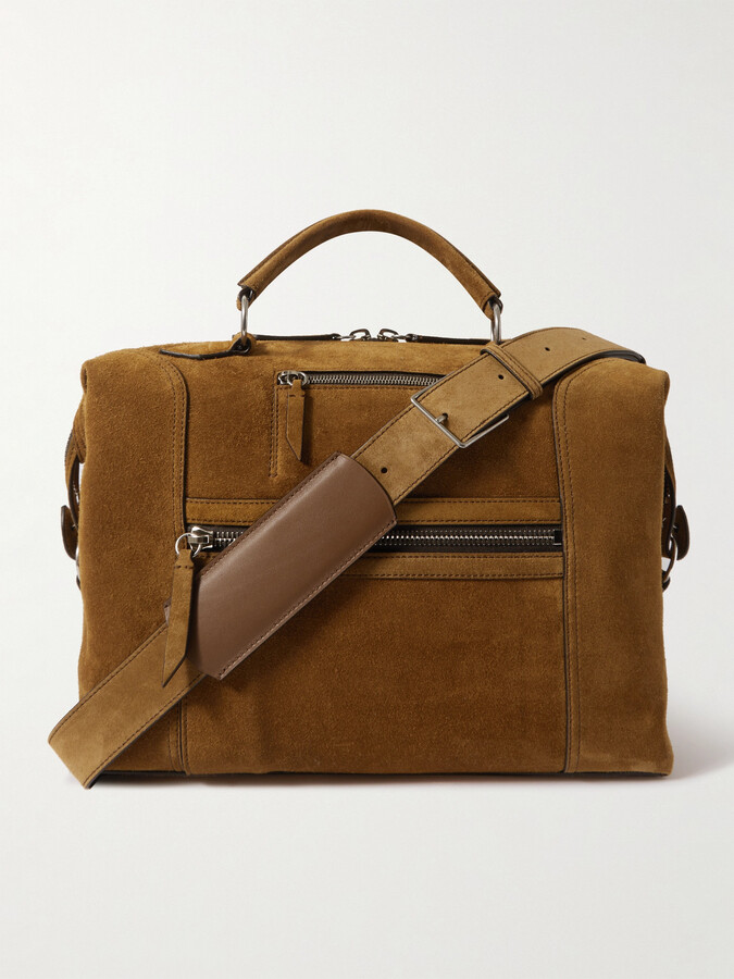 MÉTIER Vagabond Suede Messenger Bag ShopStyle