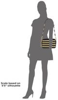 Thumbnail for your product : Michael Kors Collection Julie Small Studded Stripe Leather Camera Bag