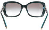 Thumbnail for your product : Bvlgari Gradient Oversize Sunglasses