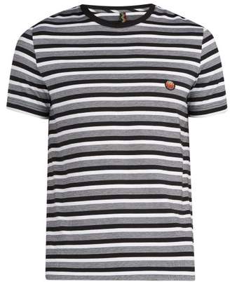 Missoni Mare - Striped Cotton T Shirt - Mens - Black Multi