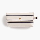 Thumbnail for your product : J.Crew Striped sunglasses case in coated canvas