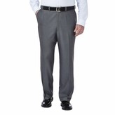 Thumbnail for your product : Haggar Men's Big & Tall Cool Gabardine Expandable-Waist Plain-Front Pant British Khaki 54x34