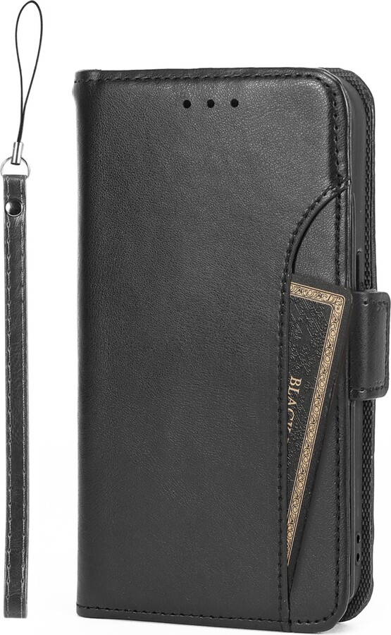 SAHARA - Indy Series Genuine Leather Wallet Case - iPhone 15 Plus - CP00454 CP00455