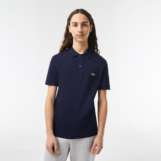 Navy Mens Lacoste Polo Shirts | ShopStyle