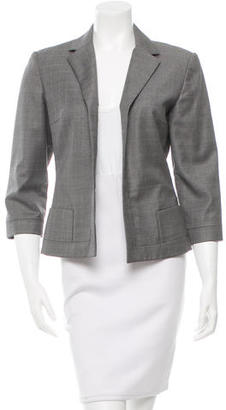 Narciso Rodriguez Wool Open Front Blazer